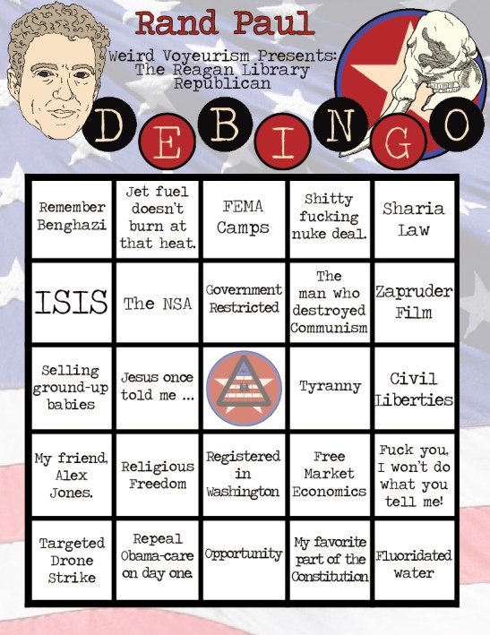 Rand Paul Bingo