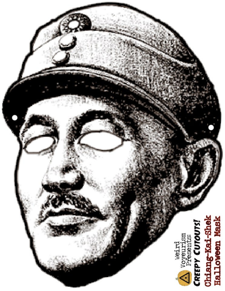 Chiang-Kai-Shek mask