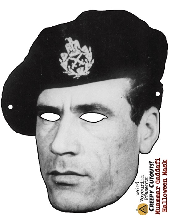 Gaddafi mask