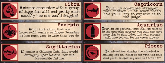 Oct. 18 Horrorscopes 3