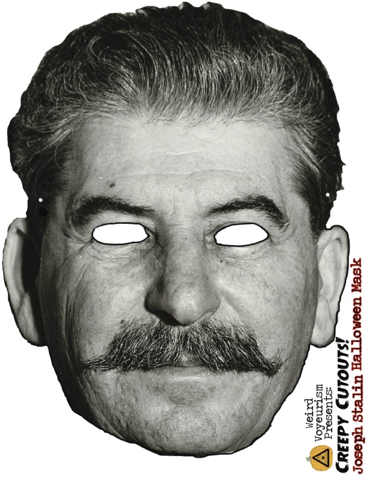 Stalin mask printout