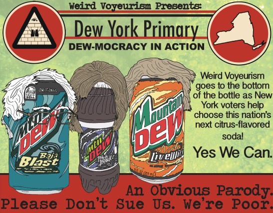 Dew York Primary house ad